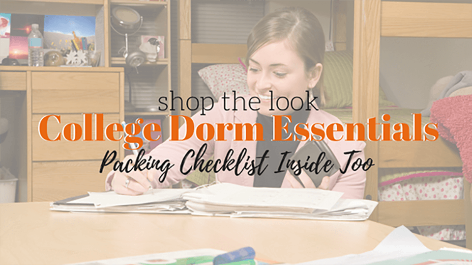 Last Minute Dorm Essentials Every Student Needs