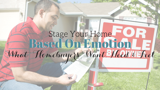 stage your home buyer emotions